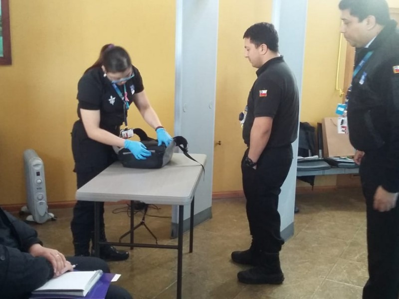 CAPACITACIÓN USO CORRECTO DE PÓRTICO Y PALETAS DETECTORES DE METALES