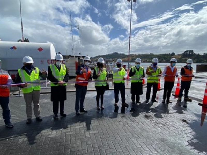 Empormontt  inaugura Estación de Combustible en Puerto de Castro