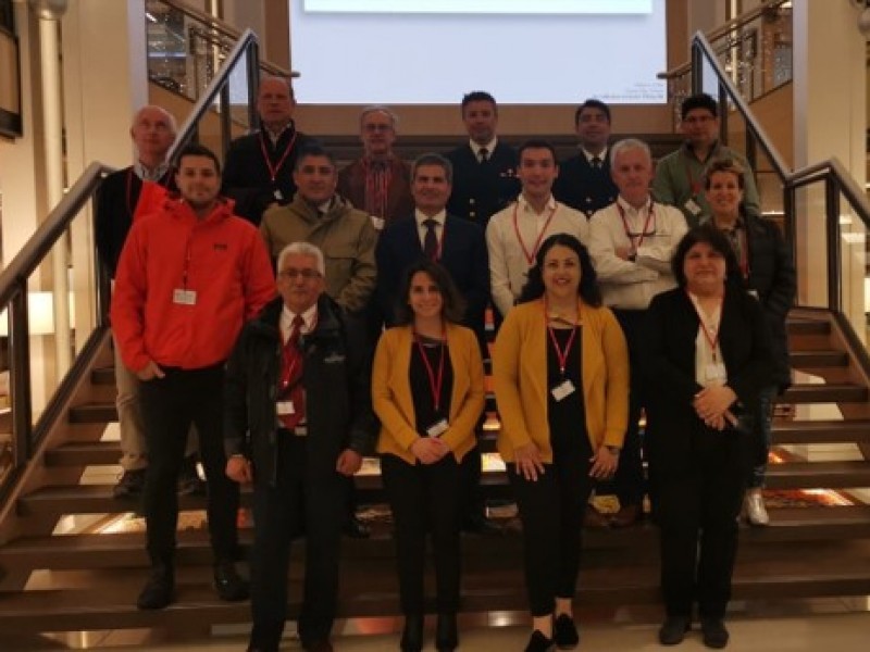  INTERCAMBIO DE PLACAS CON EL CRUCERO DE VIKING JUPITER