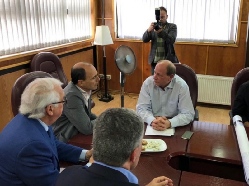  MINISTRO CRISTIÁN MONCKEBERG VISITA EL PUERTO