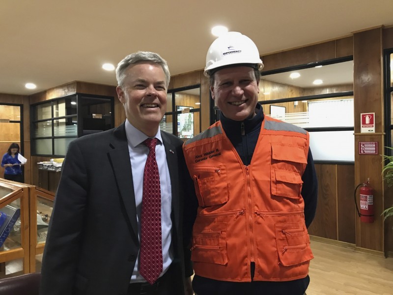 VISITA EMBAJADA DE LOS ESTADOS UNIDOS