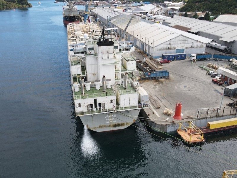  ZARPA EN PUERTO MONTT EL PRIMER EMBARQUE DE VAQUILLAS VIVAS DE LA TEMPORADA