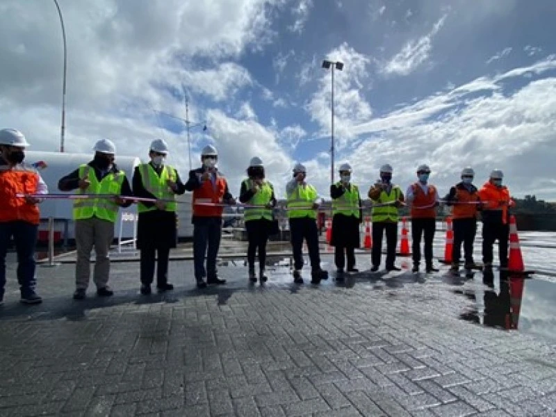 Empormontt  inaugura Estación de Combustible en Puerto de Castro