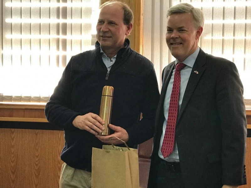 VISITA EMBAJADA DE LOS ESTADOS UNIDOS